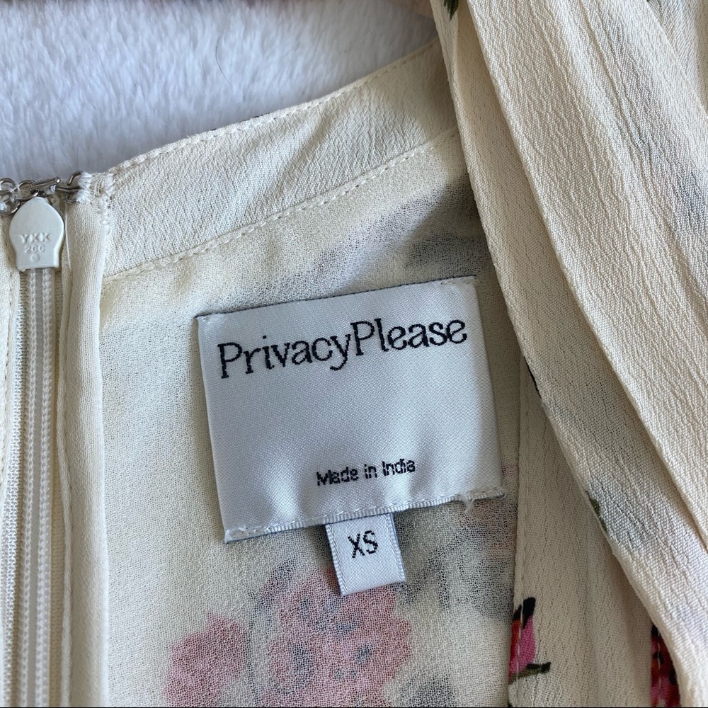 Privacy Please X Revolve Goodwin Creme Romper | XS - Picture 7 of 16